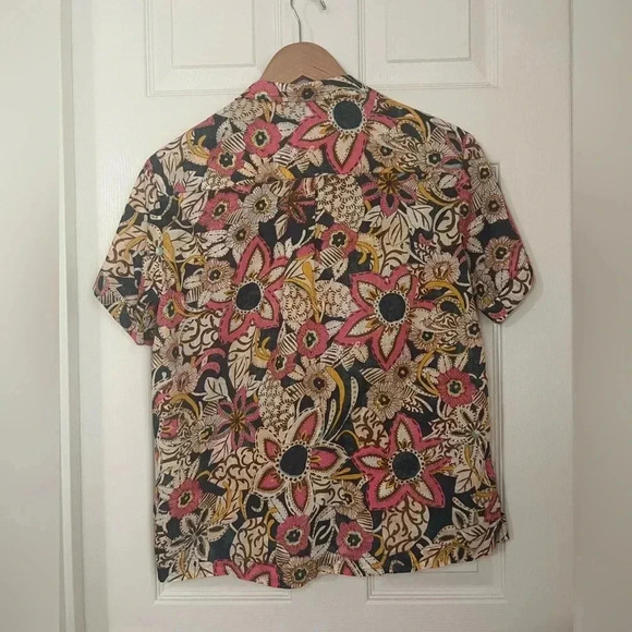Anthropologie, Pilcro and the Letterpress Floral Button Down - Picture 4 of 6